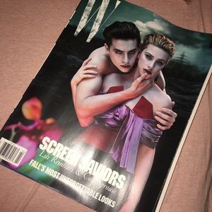 W magazine with Lili Reinhart cole sprouse